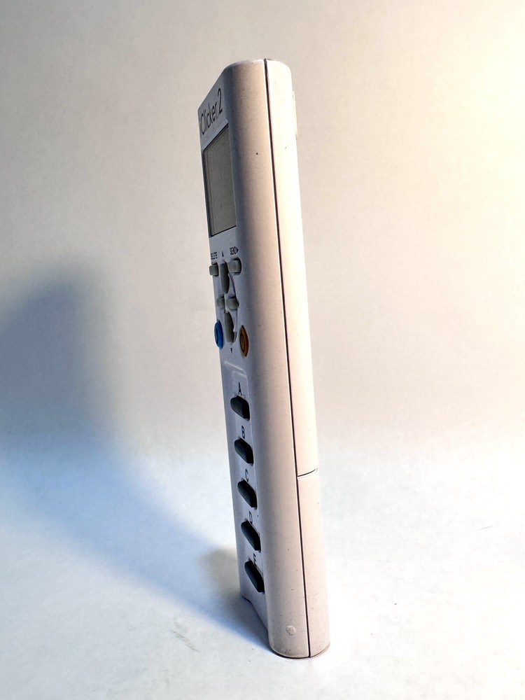 iClicker 2 - Student Resonse Remote For The College Classroom White Controller