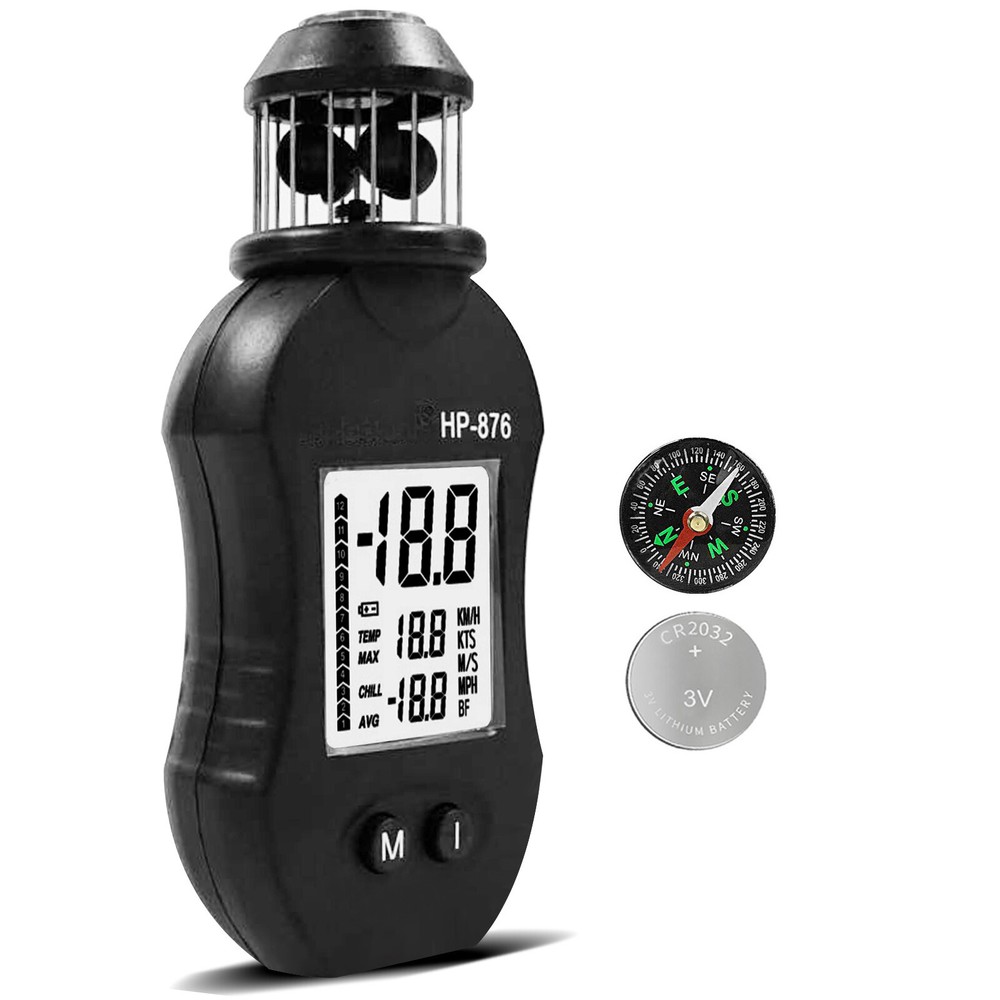HP-876 Anemometer Handheld Digital Wind Speed Meter Measuring Air Speed