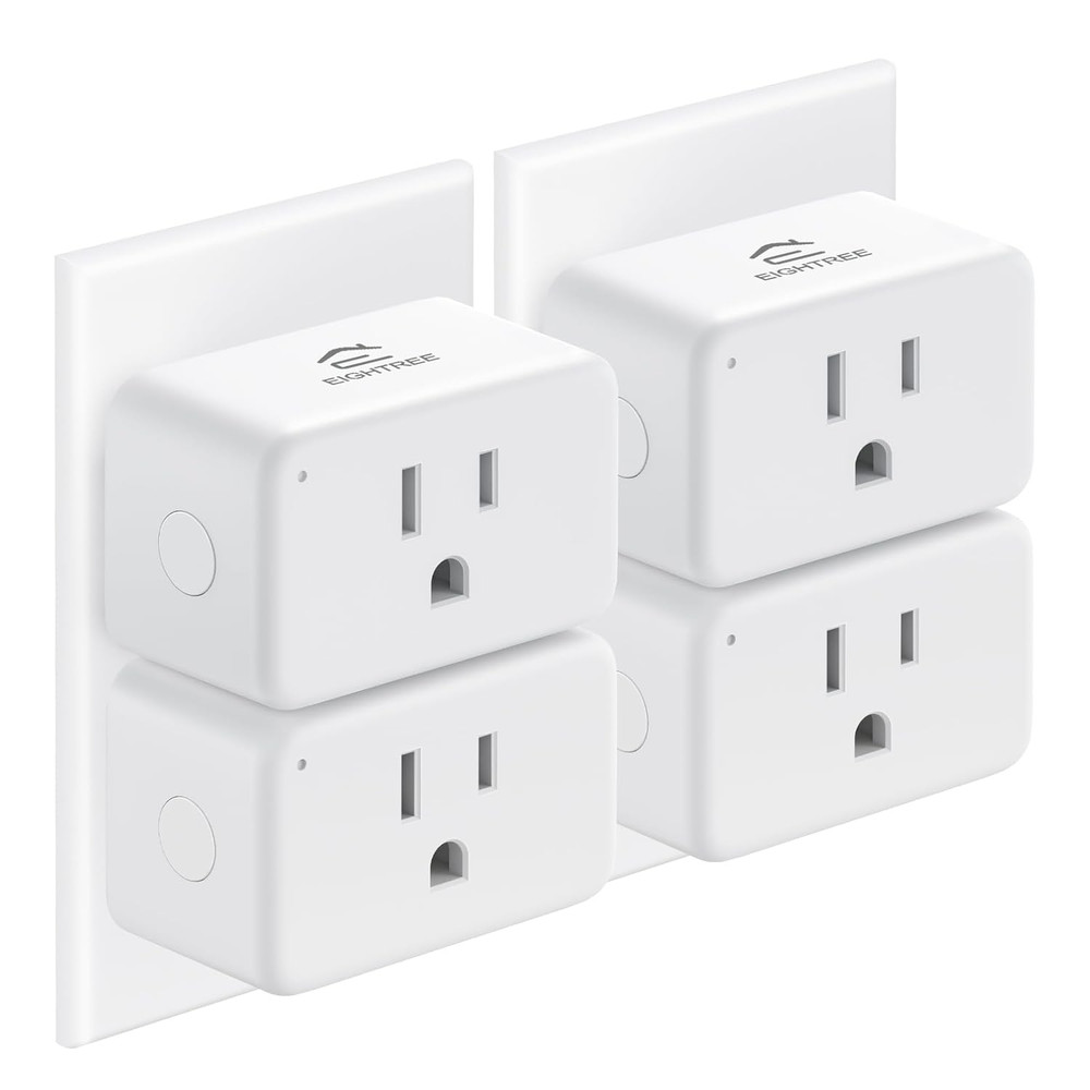 Smart Plug 15A, Smart Plugs That Compatible with Alexa & Google Home & Smartthin