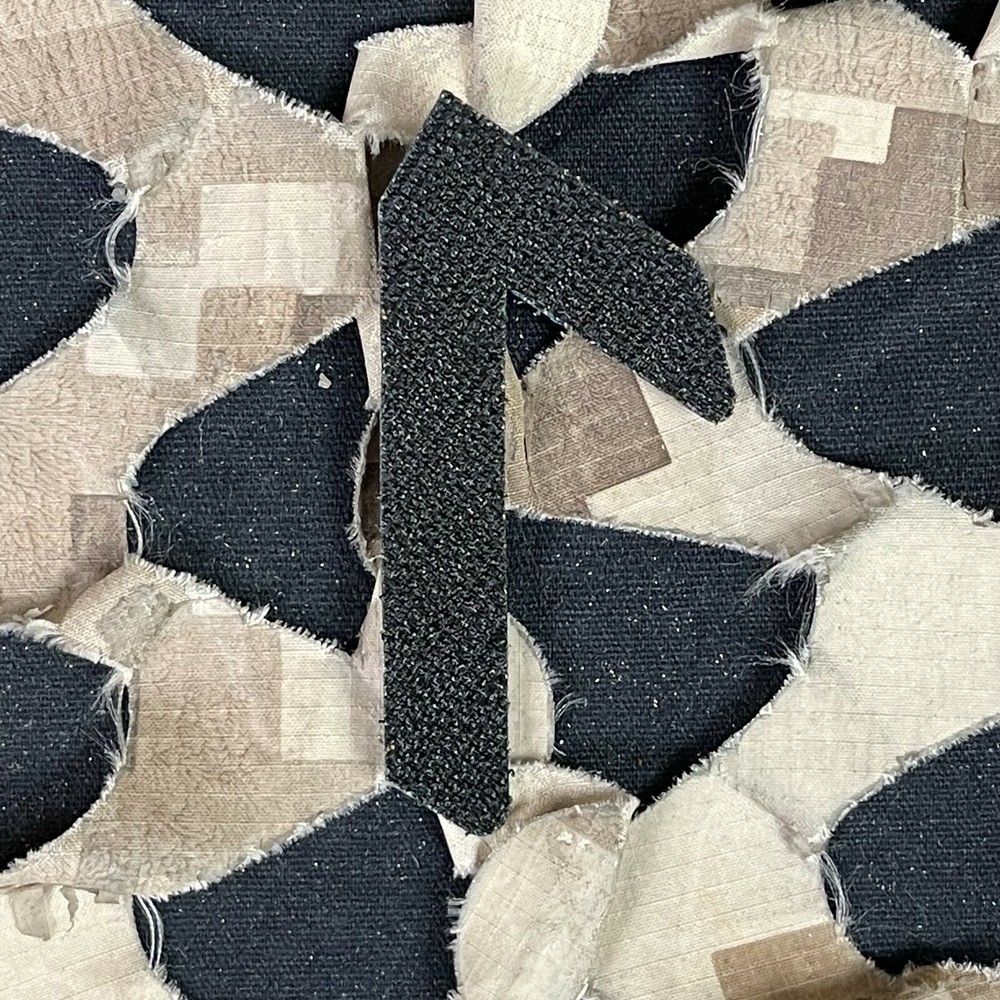 NEW Push Division Number Patch #7 - Blue