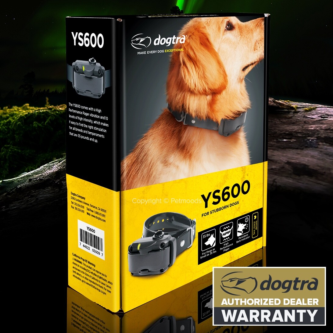 DOGTRA YS600 No Bark Stubborn Dog Collar Barking Control
