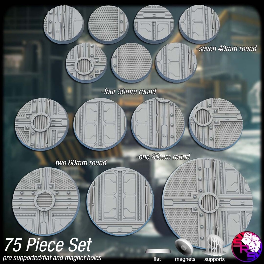Tech bases Legion Terrain Scenery Tabletop Miniatures 28mm