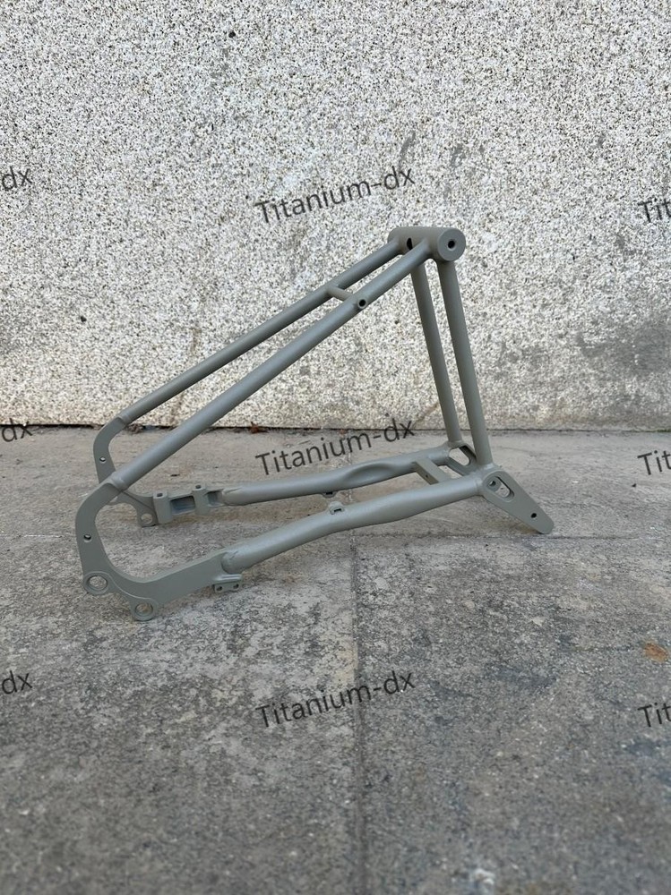 Titanium-DX Titanium Rear Triangle For Brompton G line 710g