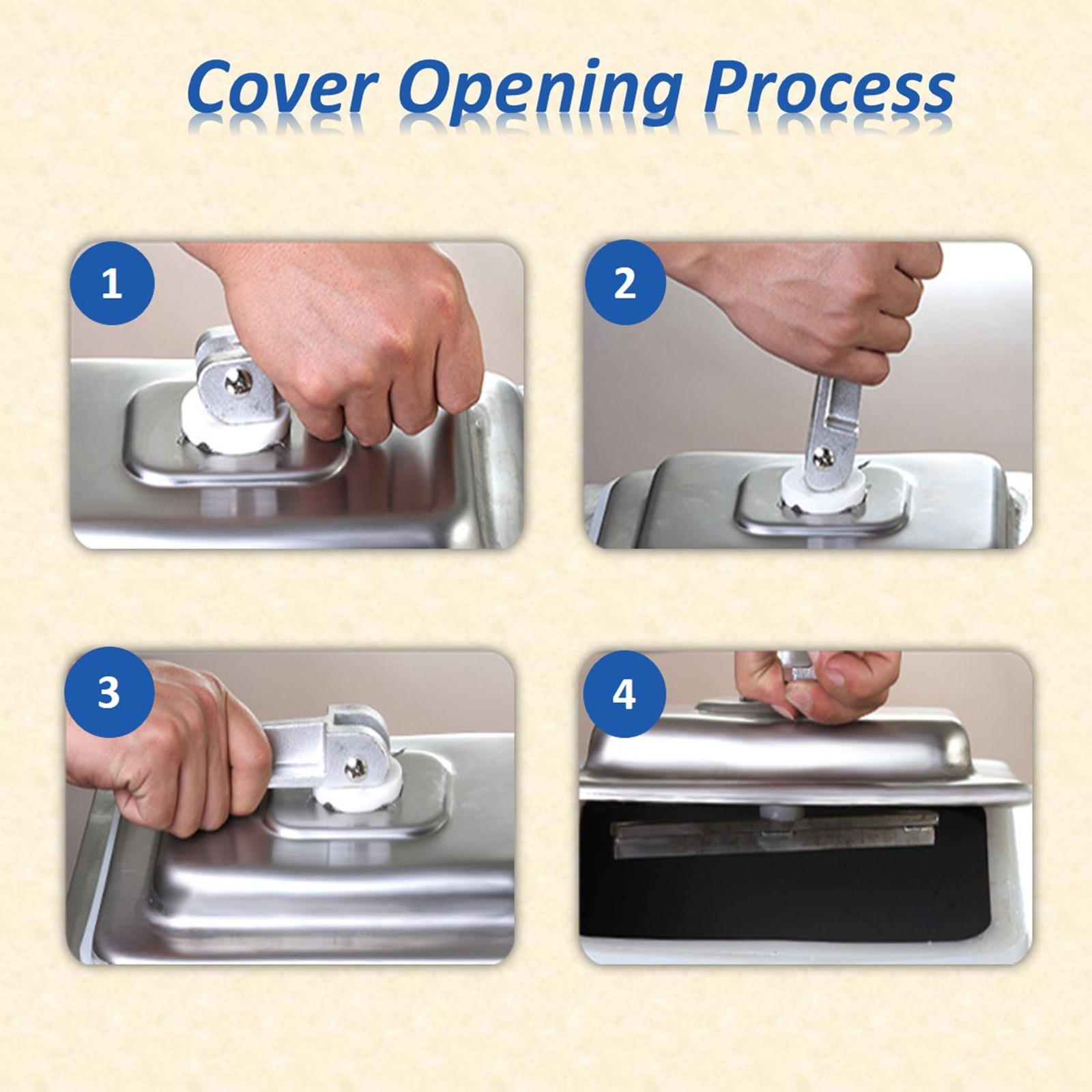 110V Fully Automatic Meat Tumbler Marinator Microcomputer Control Max 44 lbs