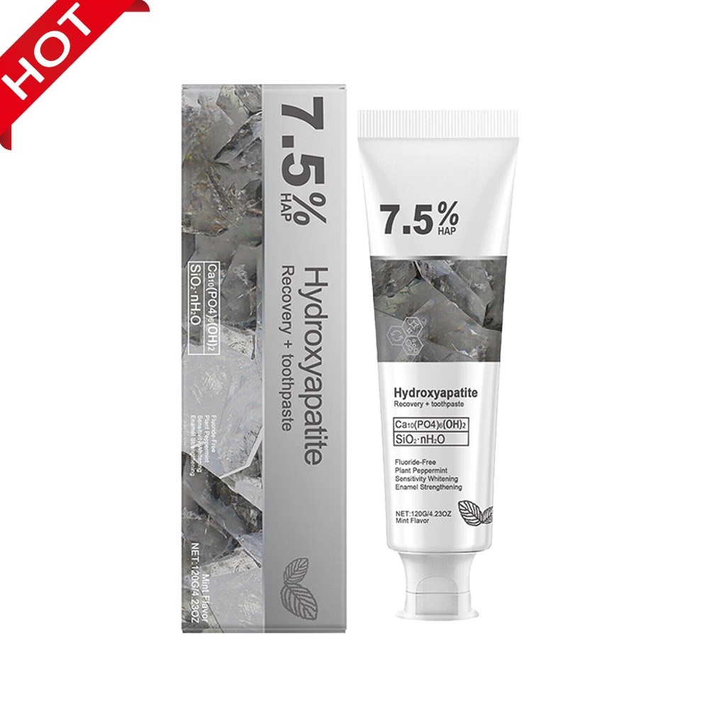 1-3pcs 7.5% Nano Hydroxyapatite Toothpaste - Sensitivity Relief & Remineralize