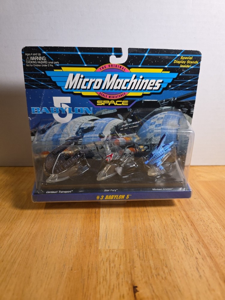 Micro Machines Space Babylon 5 #3 Babylon 5 3-pack