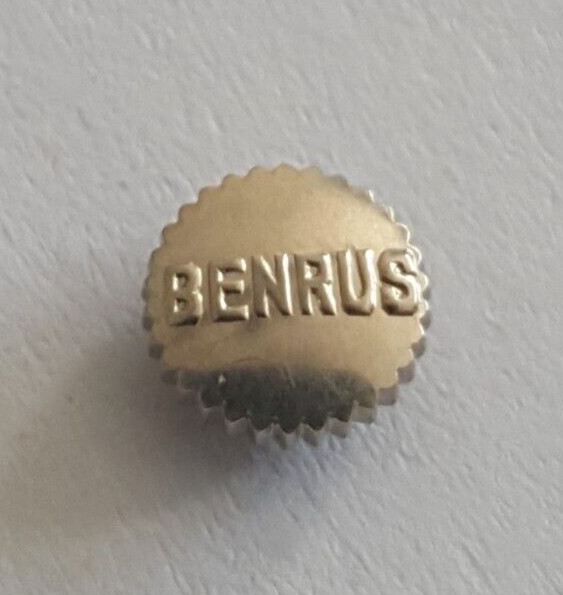Benrus Shallow Undercut Gold Plated Crown