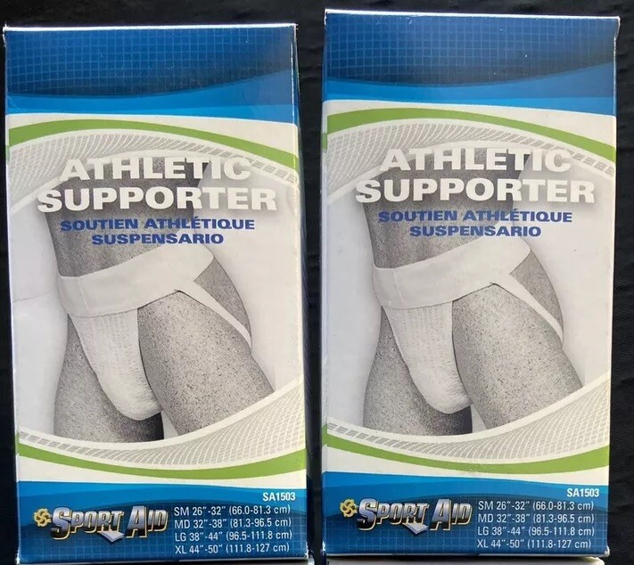 2sport aid athletic supporter medium scuffed box