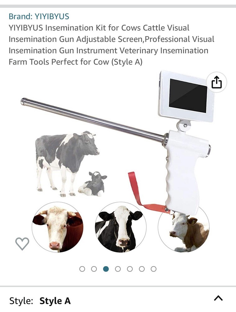 artificial insemination cattle Camera kit