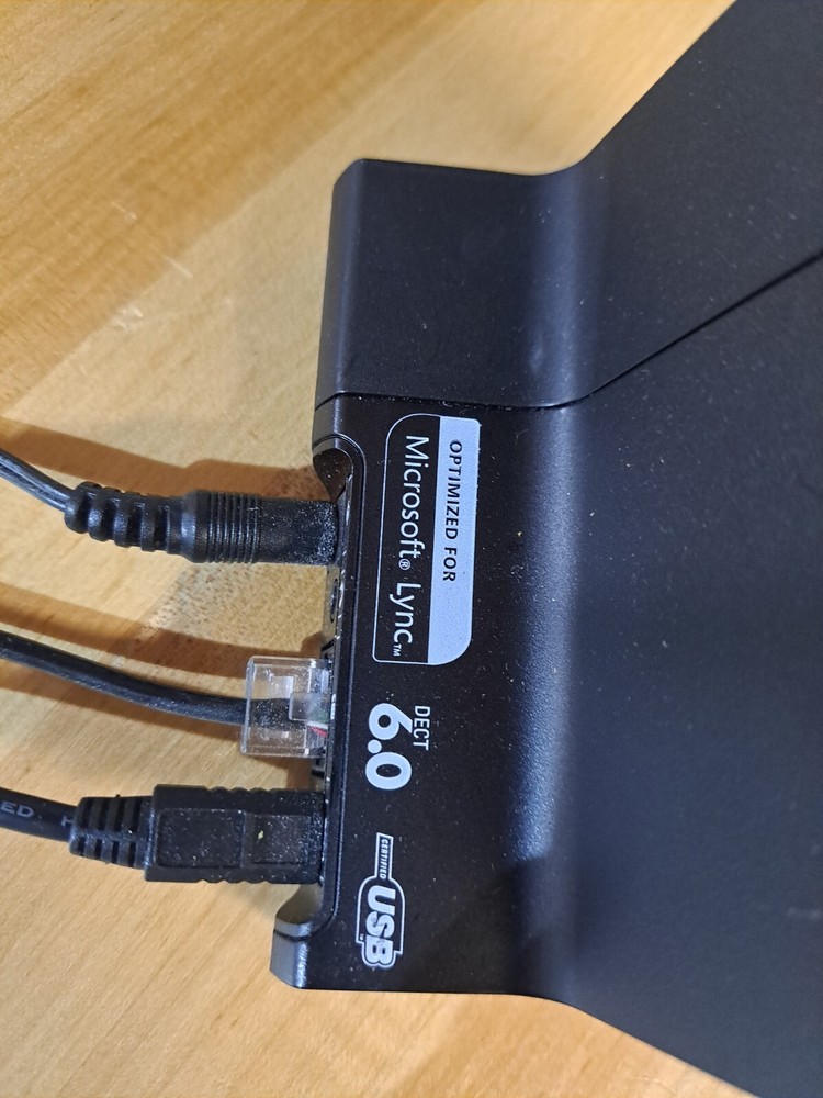 Plantronics W02 Wireless Headset System 6.0 with Charging Base - TESTED