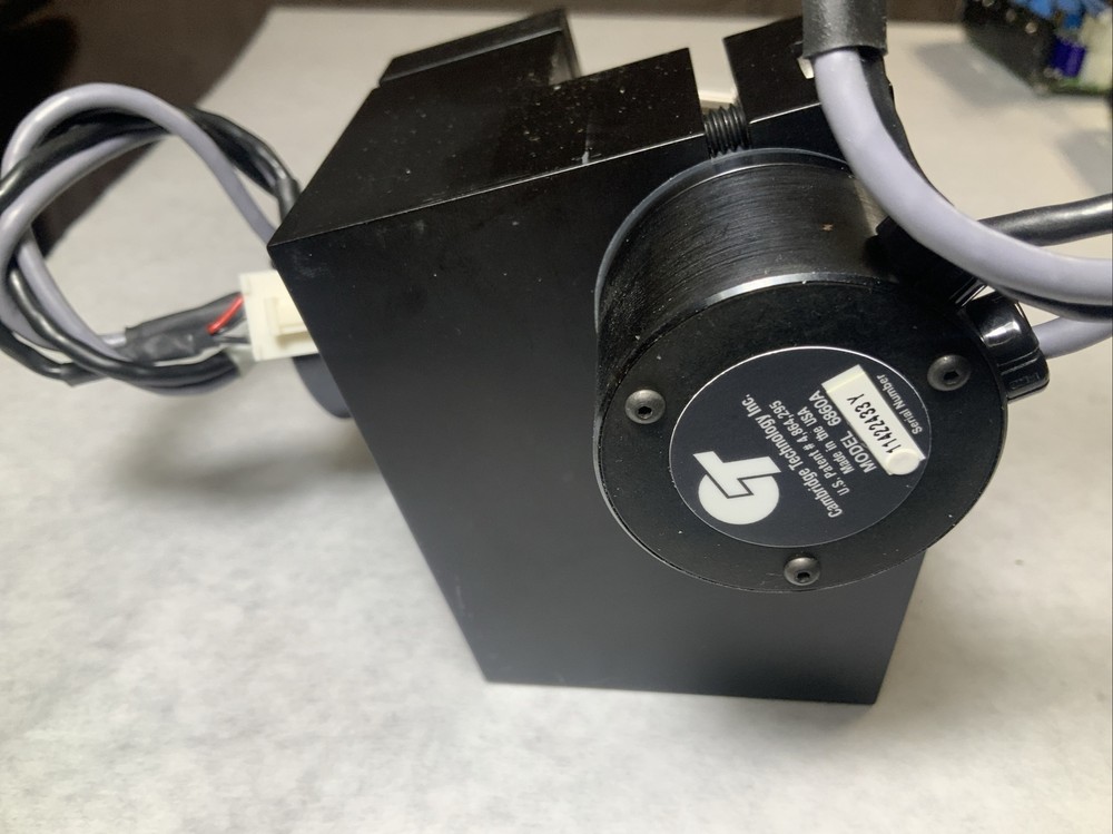 CAMBRIDGE TECHNOLOGY 6860A Two Axis Galvanometer Optical Scanner W/Lens Mirrors