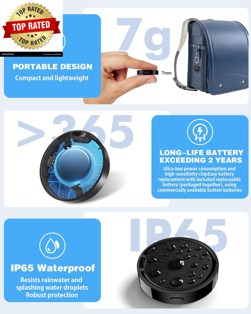 Air Tags for Android,Air Tags-4 Pack Android,Android Tracker Tags