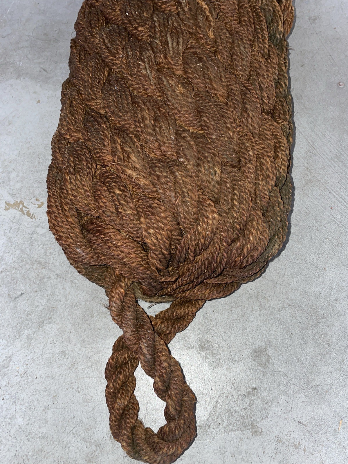 Vintage Braided Rope Boat Fender Bumper