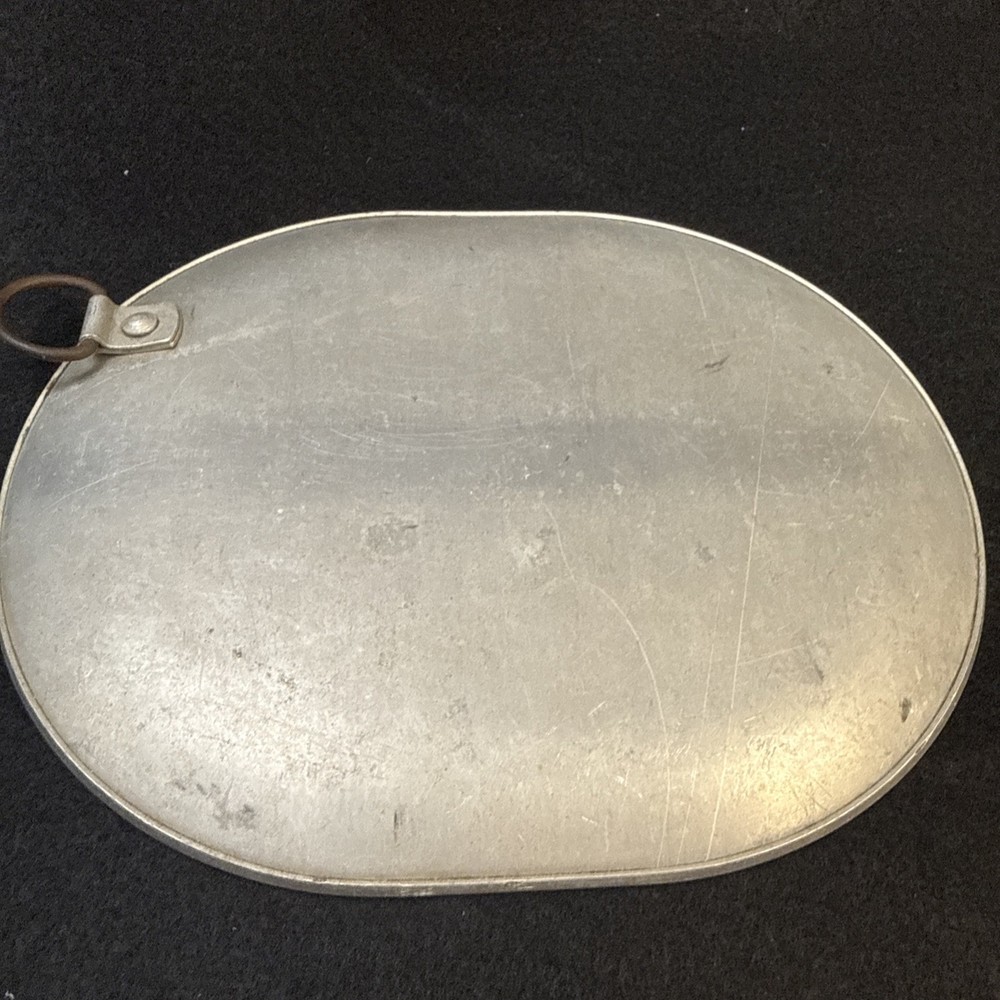 Vintage US Army M1918 Mess Kit with utensils. Used