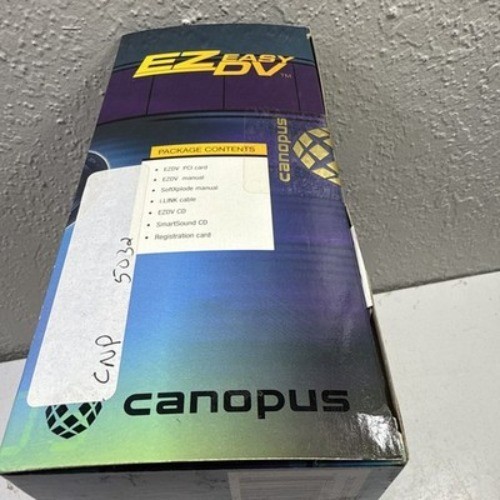 2000 Canopus EZDV - VideoHelp Capture Card