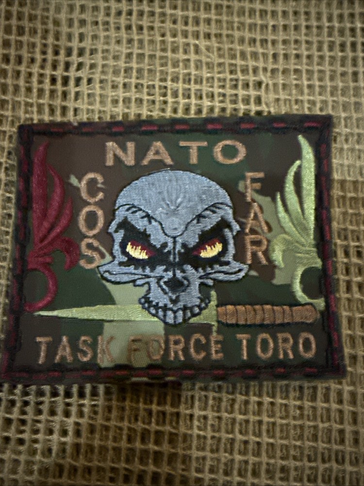 French Foreign Legion NATO COS  FAR Task Force Toro Afgan War Patch