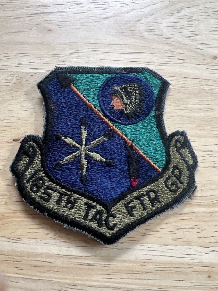 Modern Original USAF 185th Tactical Fighter Wing Patch - USED