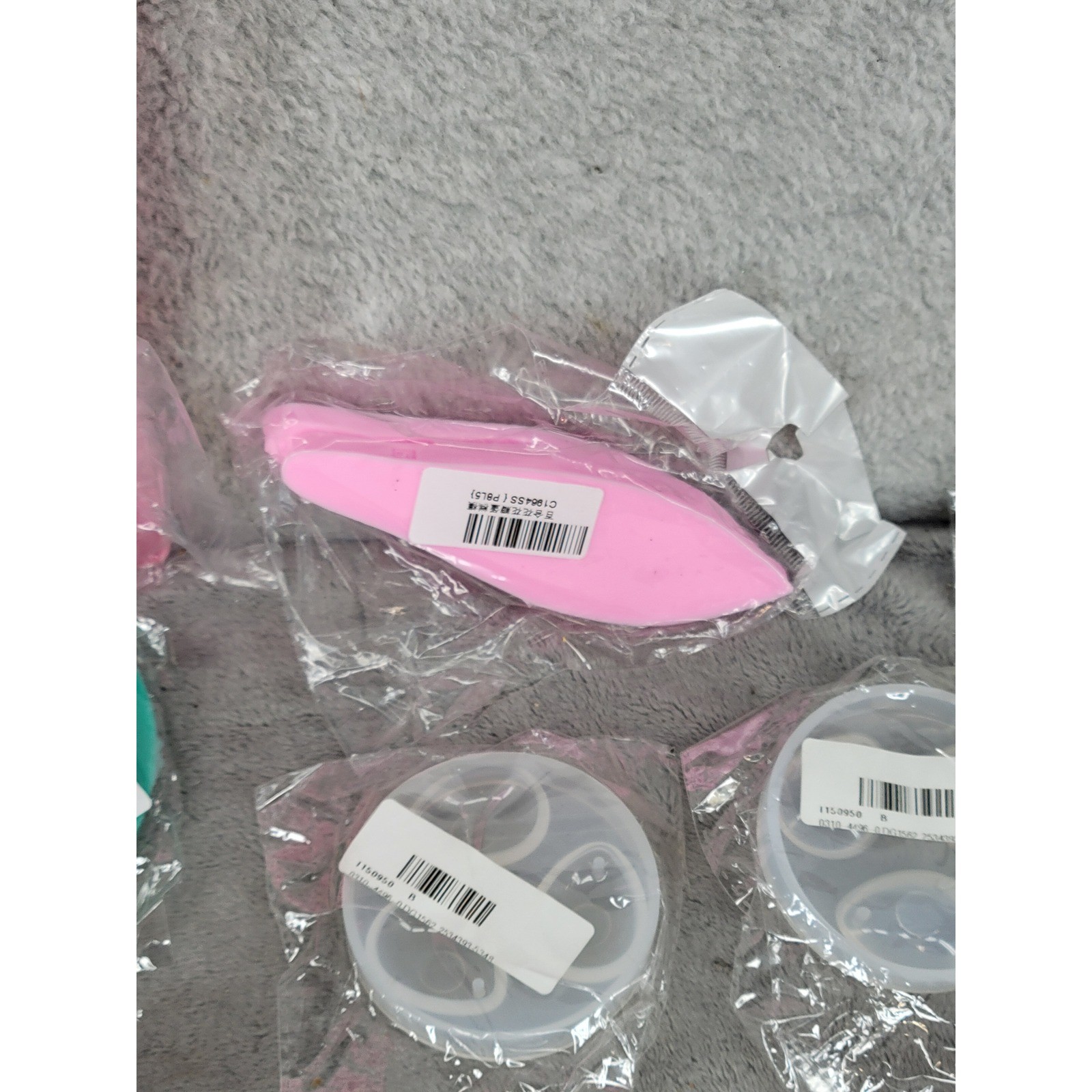 Lot Silicone Mold Crafting Kit Baking Soap Candle Making Heart Flower Ballerina