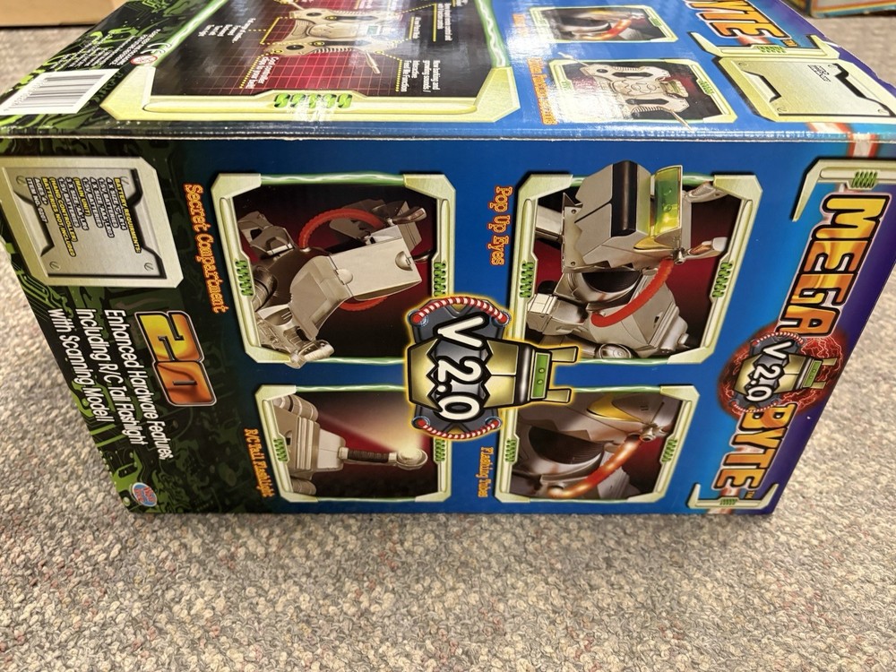 + Wowwee 2001 Mega Byte Version 2.0 RC Remote Control Robot Dog NIB