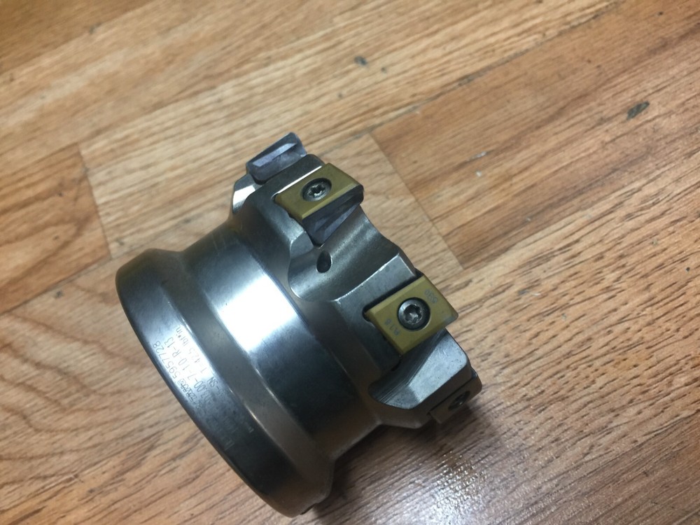 NICE ISCAR INDEXABLE FACE MILL 3 " W/ 1 " HOLE HELITANG