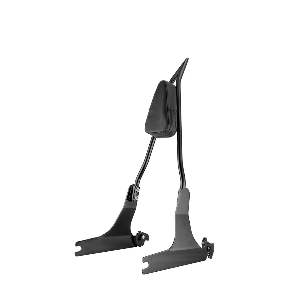 26" Tall Sharp Angle Backrest Sissy Bar For Harley Dyna Super Glide Low Rider