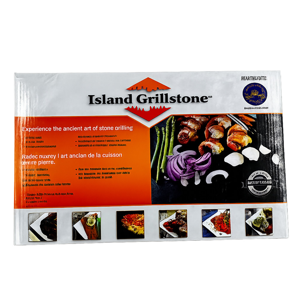 Rectangle Island Grillstone 7" x 12"