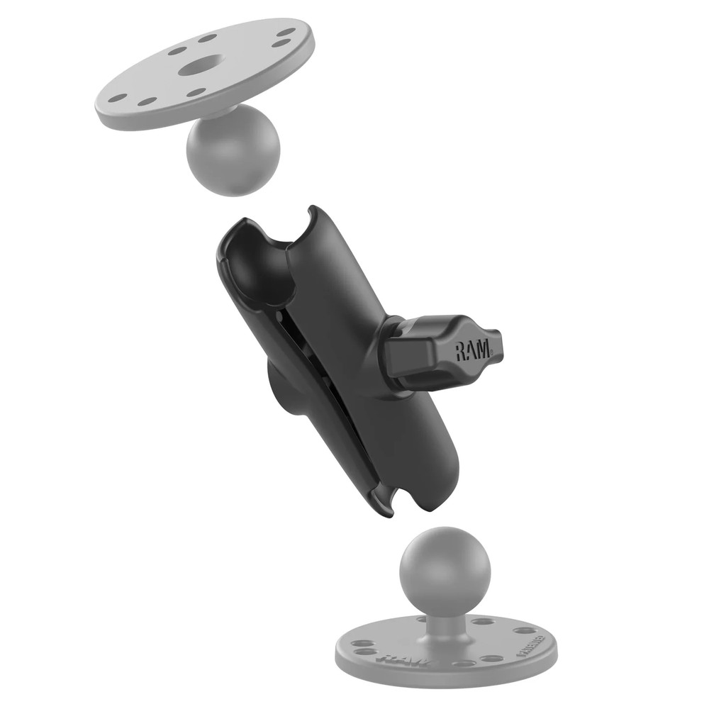 Genuine Ram Double Socket Arm B Size Medium RAM-B-201U