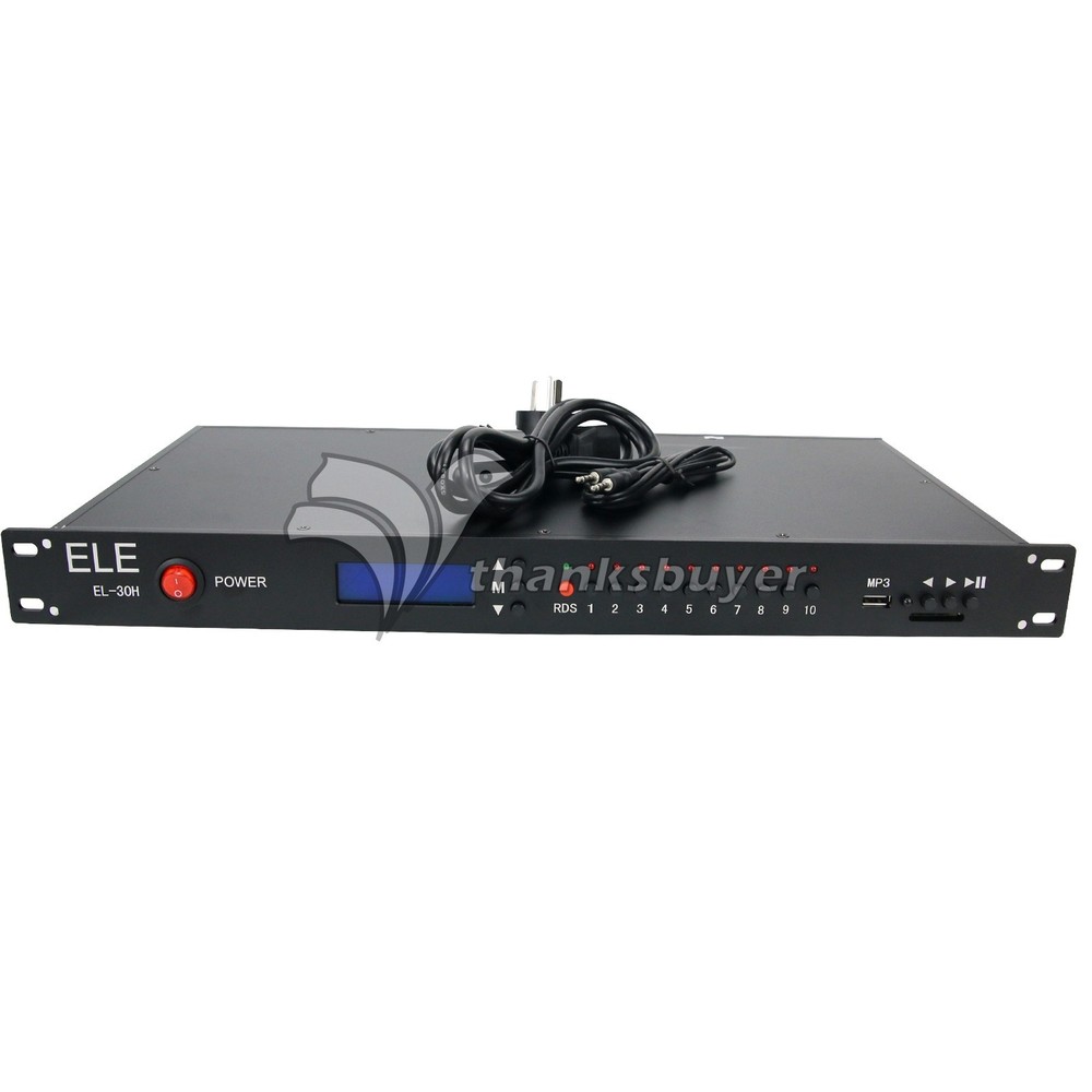 ELE EL-30H 30W FM Broadcast TX 76-108MHz with RDS and Power Amp Module