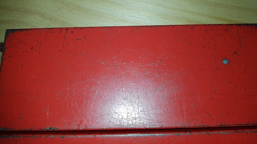 Snap-on kra206c - red tool storage case