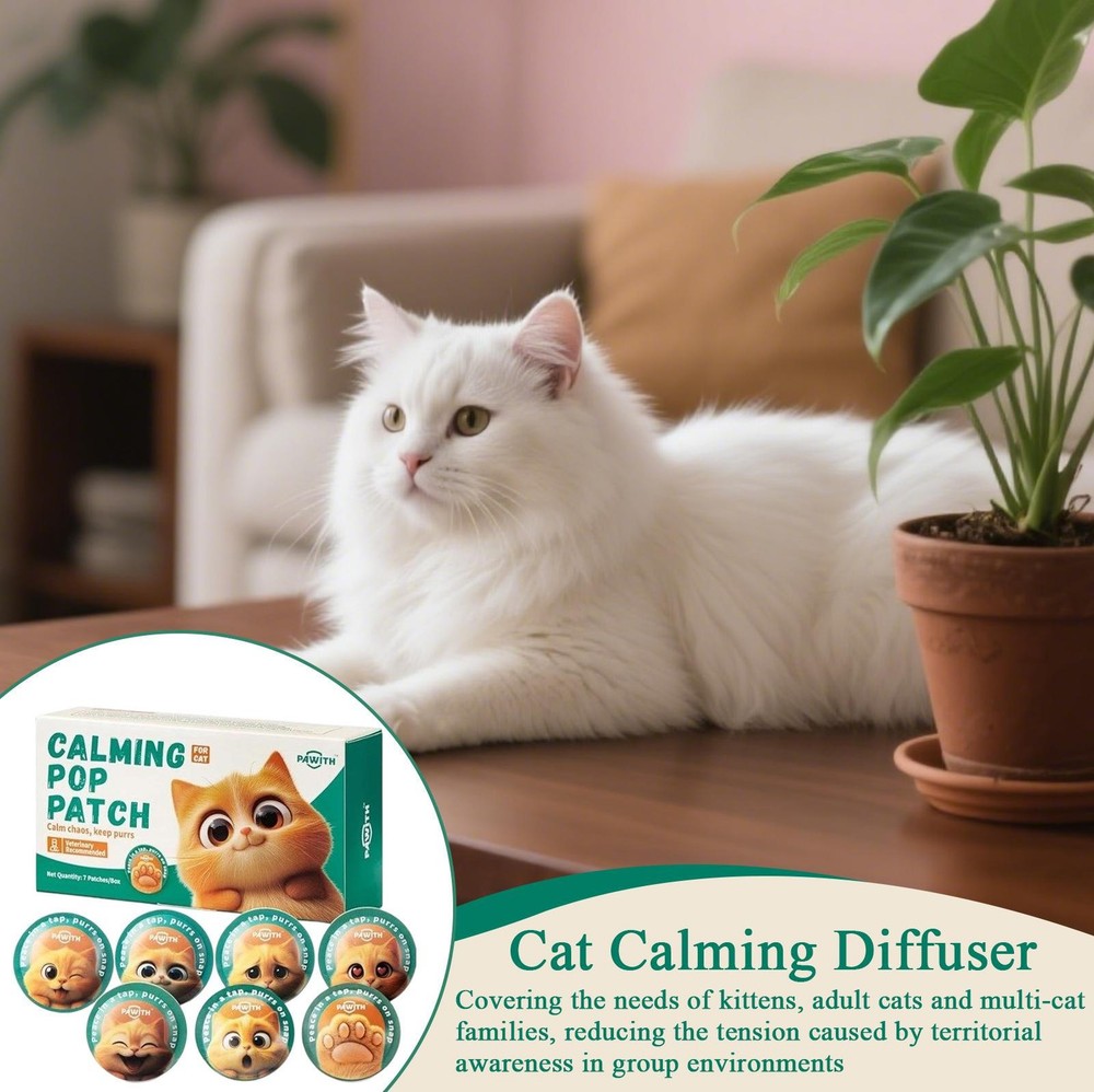 Cat Calming Diffuser –Pheromone Diffuser for Cats to Reduce Anxiety and Stress