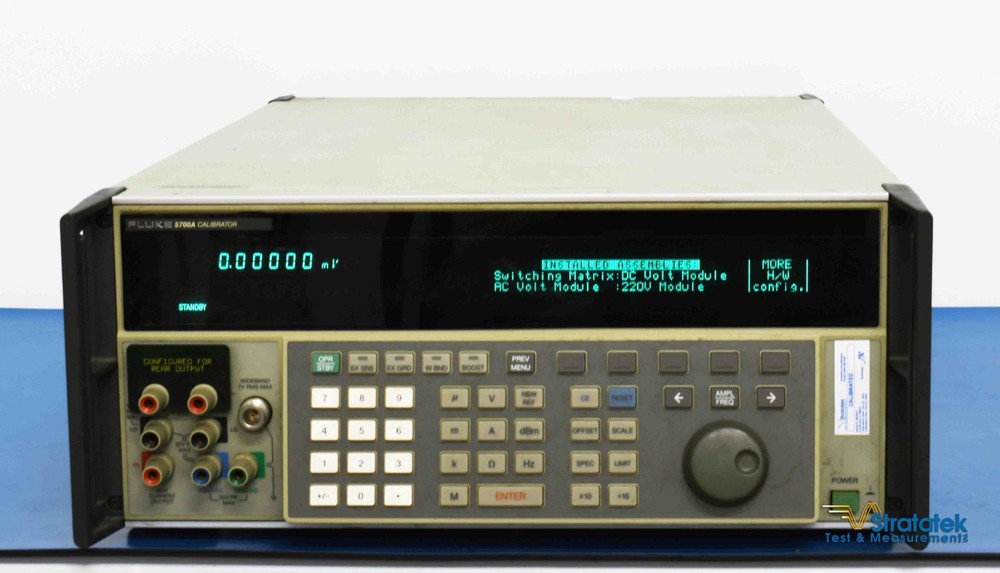 Fluke 5700A Multifunction Calibrator NIST Traceable Calibrated