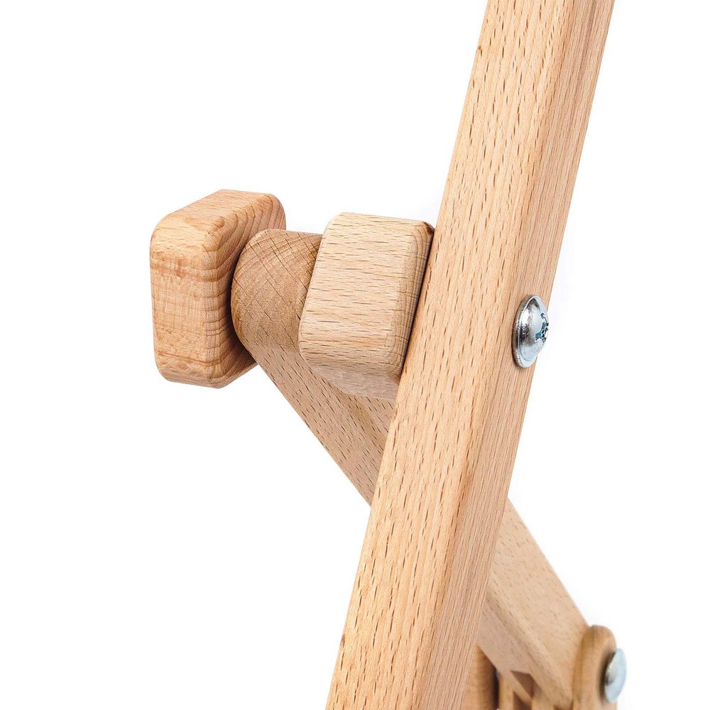 Needlework Table & Lap Hands-Free Stand, Adjustable Beech Wood Frame, Cross-Stit