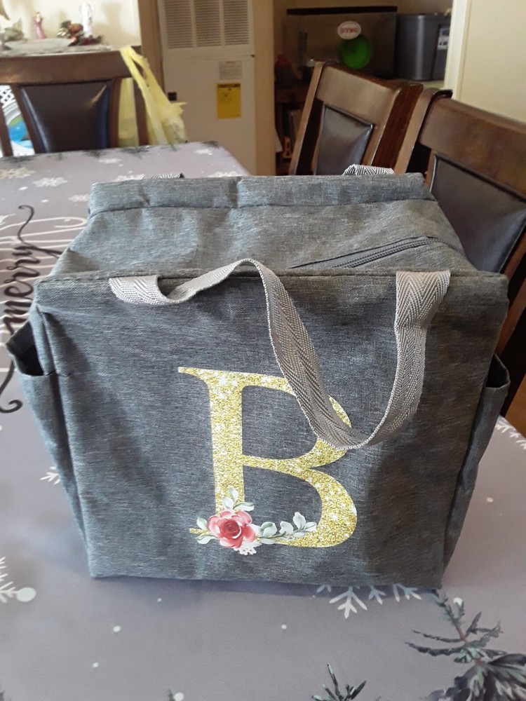 Brivilas "Initial B" Insulated Lunch Bag