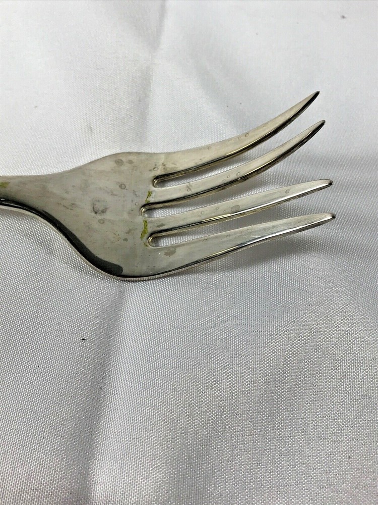 11" International Silver Company Vintage Silver Plated Fork