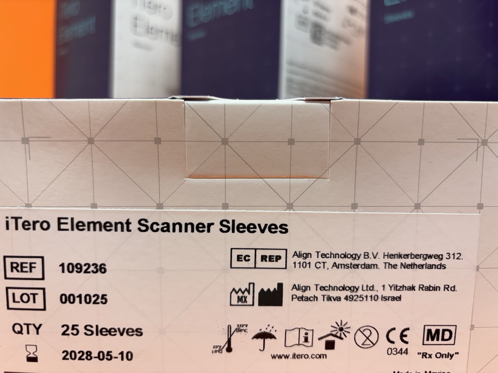 Lot Of 8 Boxes. Itero Element Sleeves