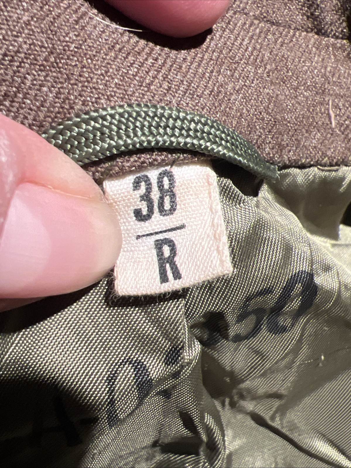 Korean War US Army 187th Airborne Ike Jacket Theater Made Patch / Oval (FF492