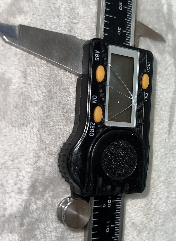 Procheck Depth Gauge Metal Measuring Tool Needs Battery