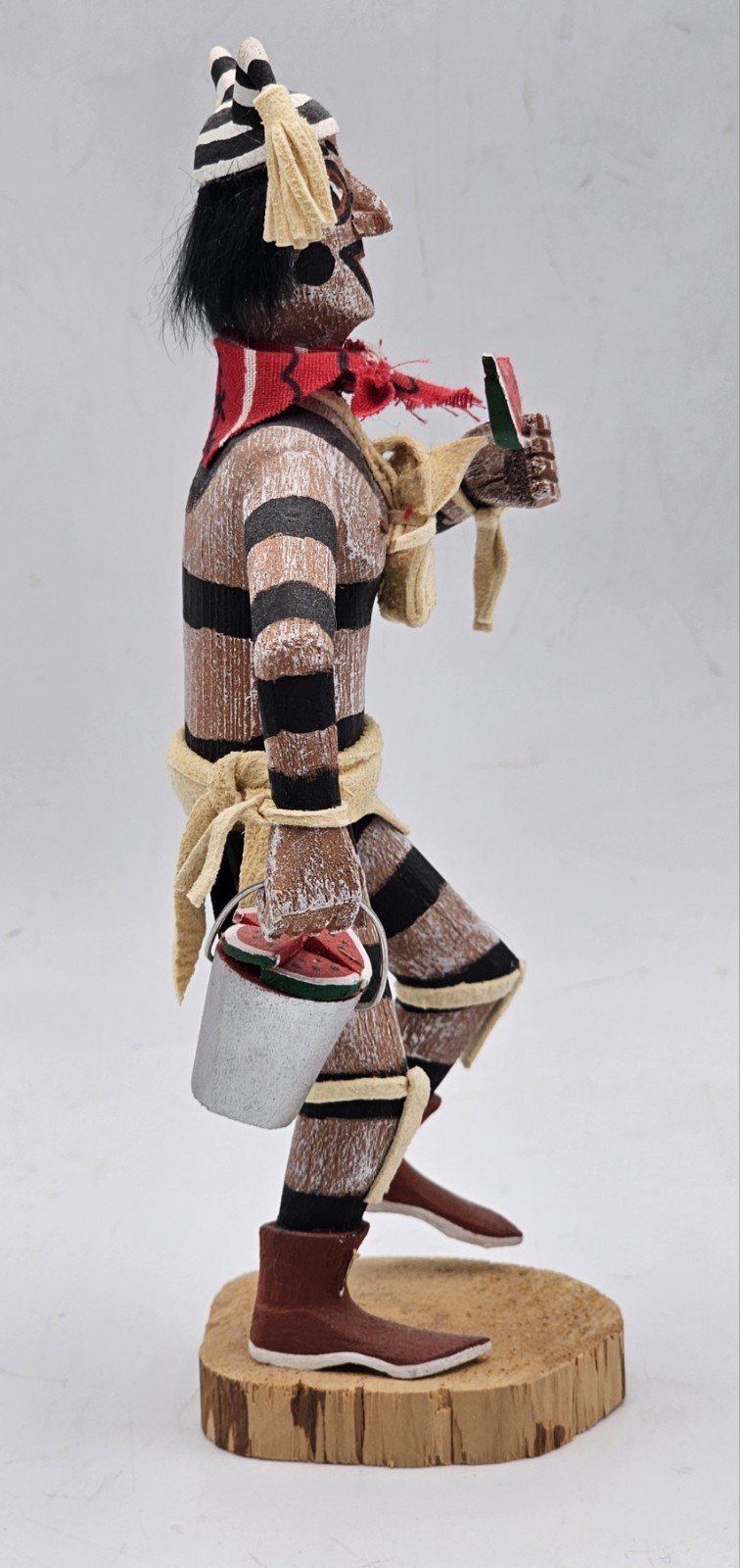 Vintage Navajo Koshare HANO CLOWN Kachina by FELIX BEGAY 6.75"