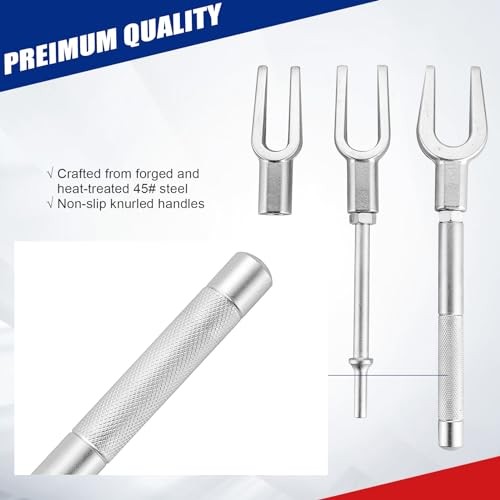 5-Piece Ball Joint Separator Set, Pickle Fork Tool Set, Tie Rod Removal Tool