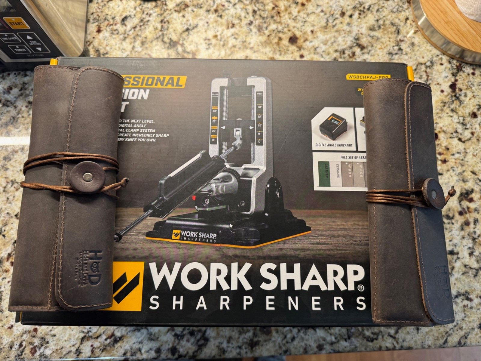 Work Sharp Professional Precision Adjust Knife Sharpener.
