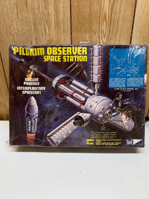 MPC Pilgrim Observer Space Station Plastic Model Kit 9001 original shrink wrap