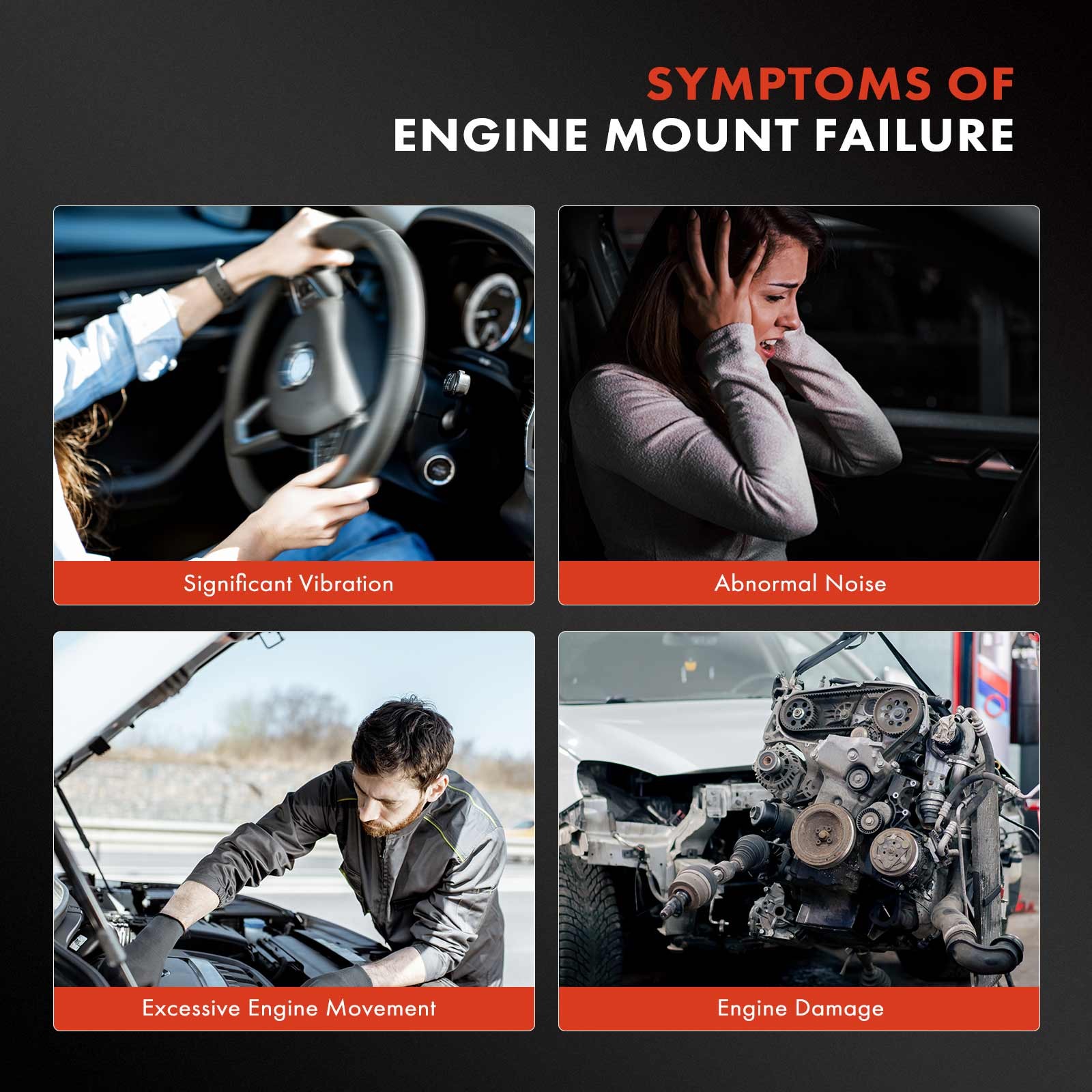 Transmission Mount for Subaru Outback 2020-2024 Forester Impreza Crosstrek 2.5L