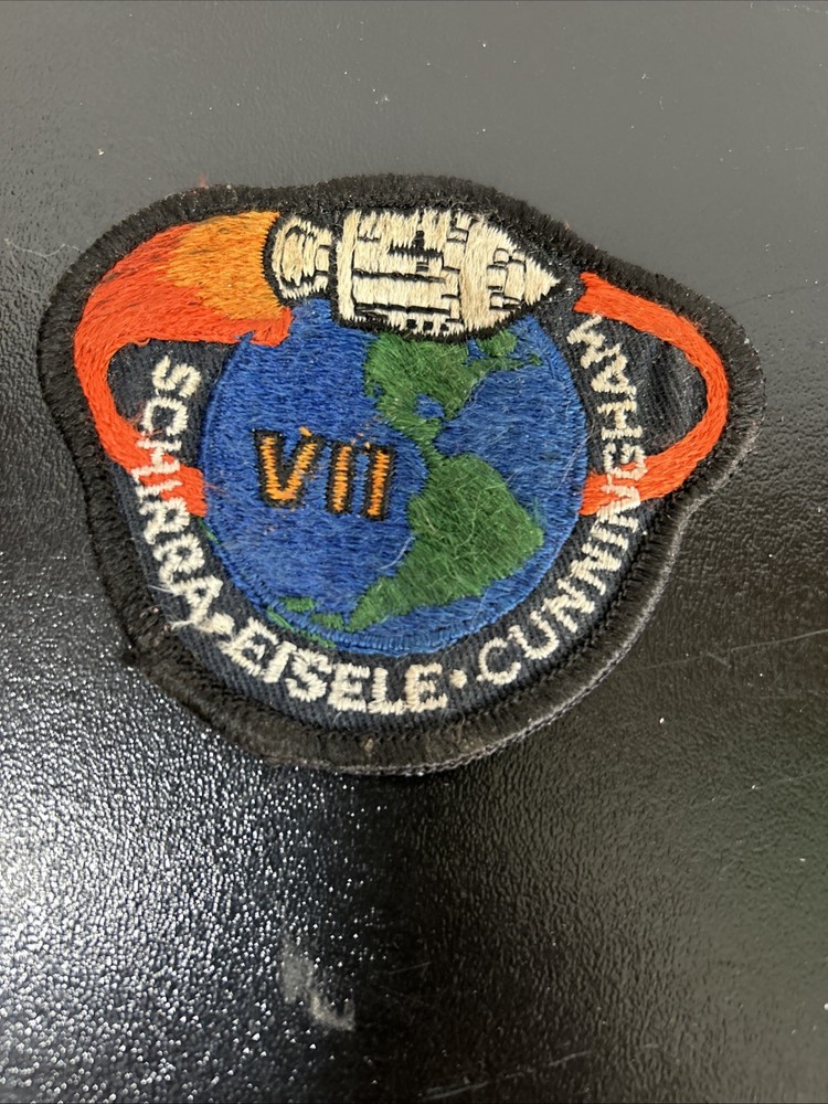 APOLLO VII Schiarra~Eisele~Cunningham Patch NASA Space