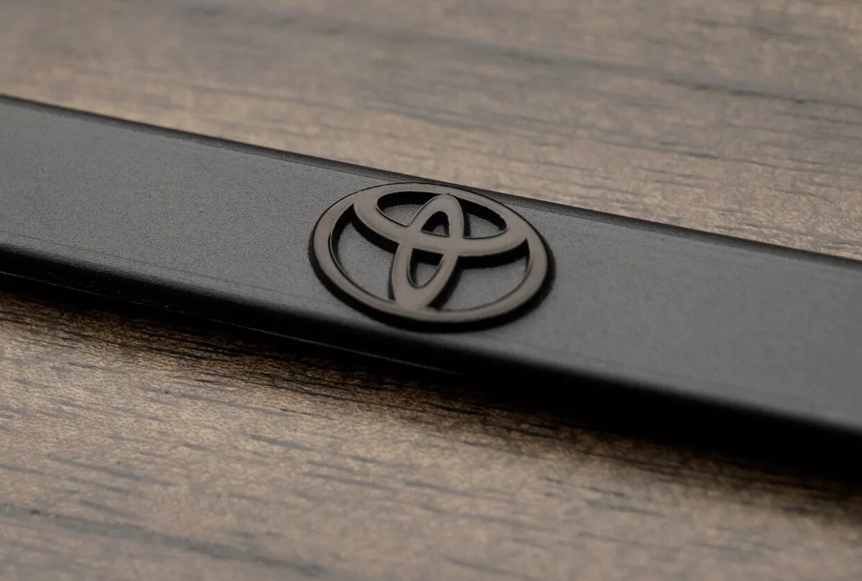 Fits Toyota-Tacoma-Custom-License-Plate-Frame-TRD-Offroad-Tacoma-BLACKOUT-taco