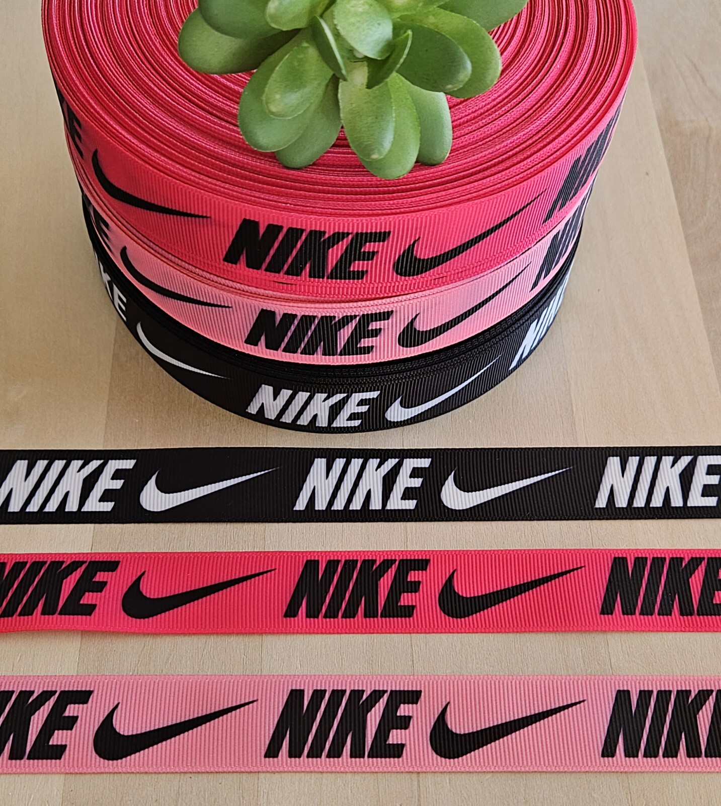 7/8" (1 YD) Nike Grosgrain Ribbon Just Do It Choose Your Color