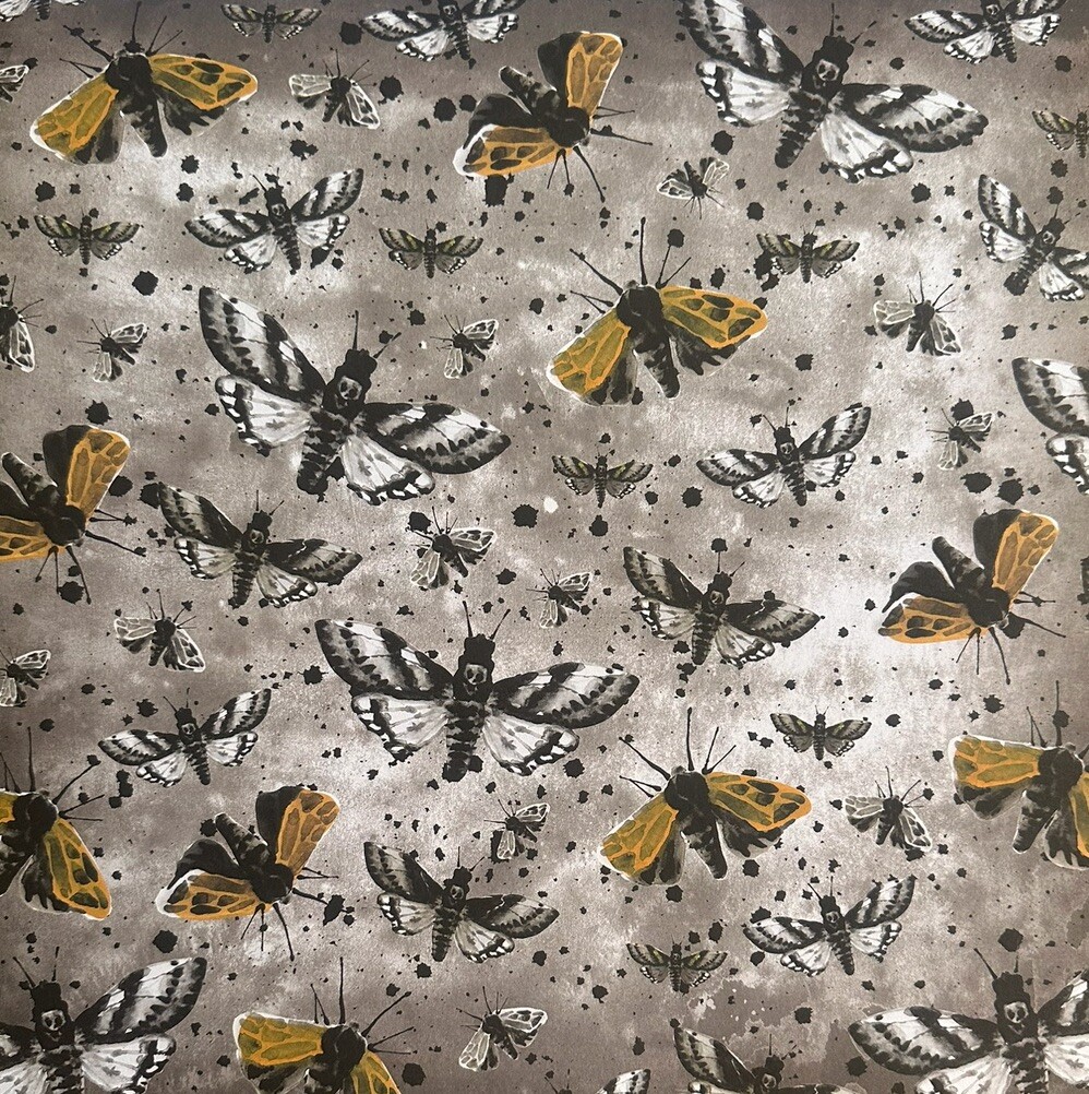 ~ HALLOWEEN ~ 12x12 SCRAPBOOK CARDSTOCK PAPER PAD 48 LOT *MARTHA STEWART* FOIL