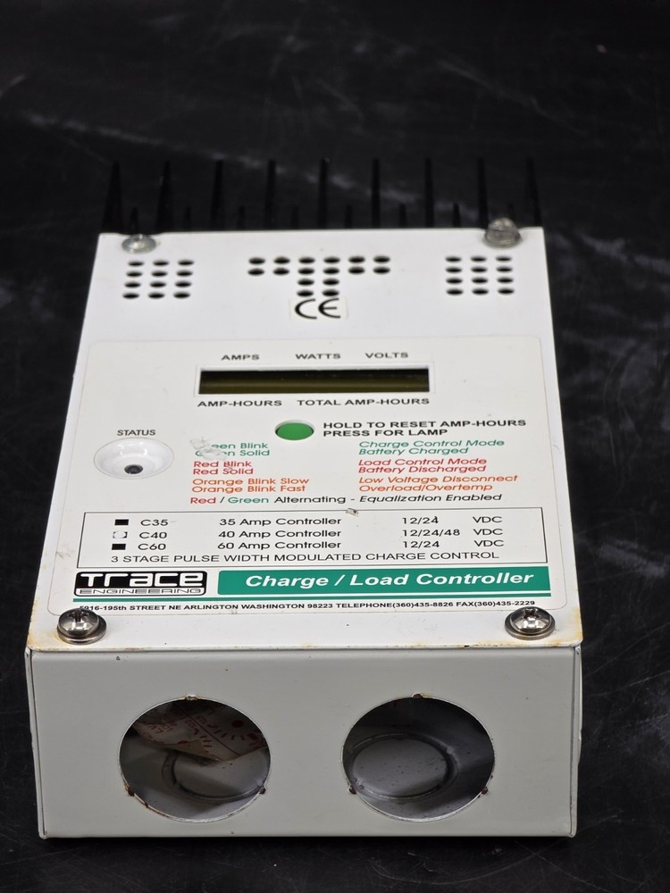 Trace Engineering Listed 41XM for Photovoltaic Power Charge/Load Controller C40