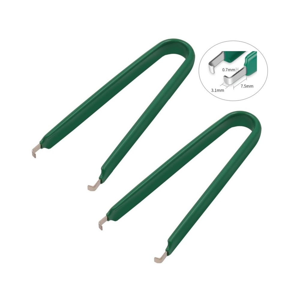 2Pcs PLCC PCB IC Chip Puller Extractor Removal Tool Clip