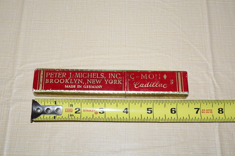 Vintage Peter J. Michels Straight Razor Box