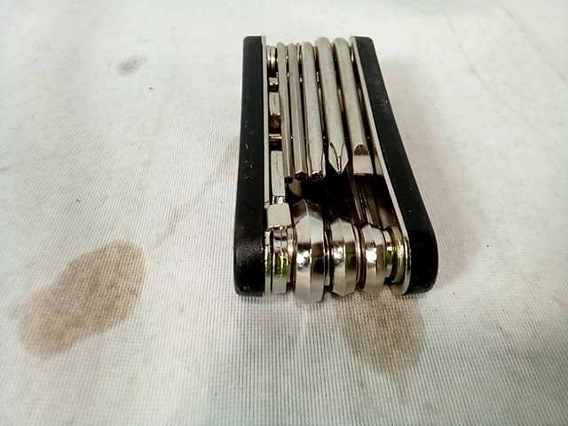 Bikers online black and silver multi tool